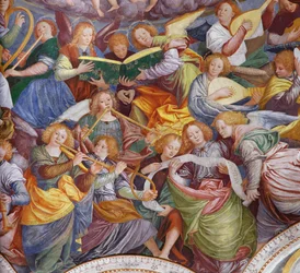 Il concerto degli angeli (dettaglio)